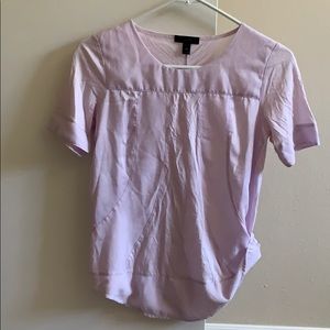 Jcrew lavender shirt